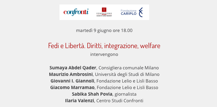 Fedi e Libertà. Diritti, integrazione, welfare